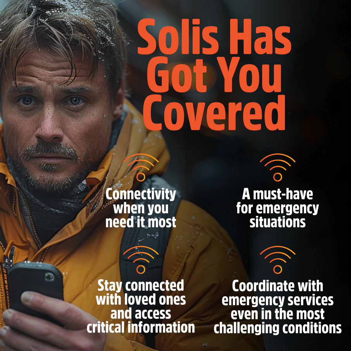 ODM Product-Solis Go Hotspot & Power Bank with Lifetime Data