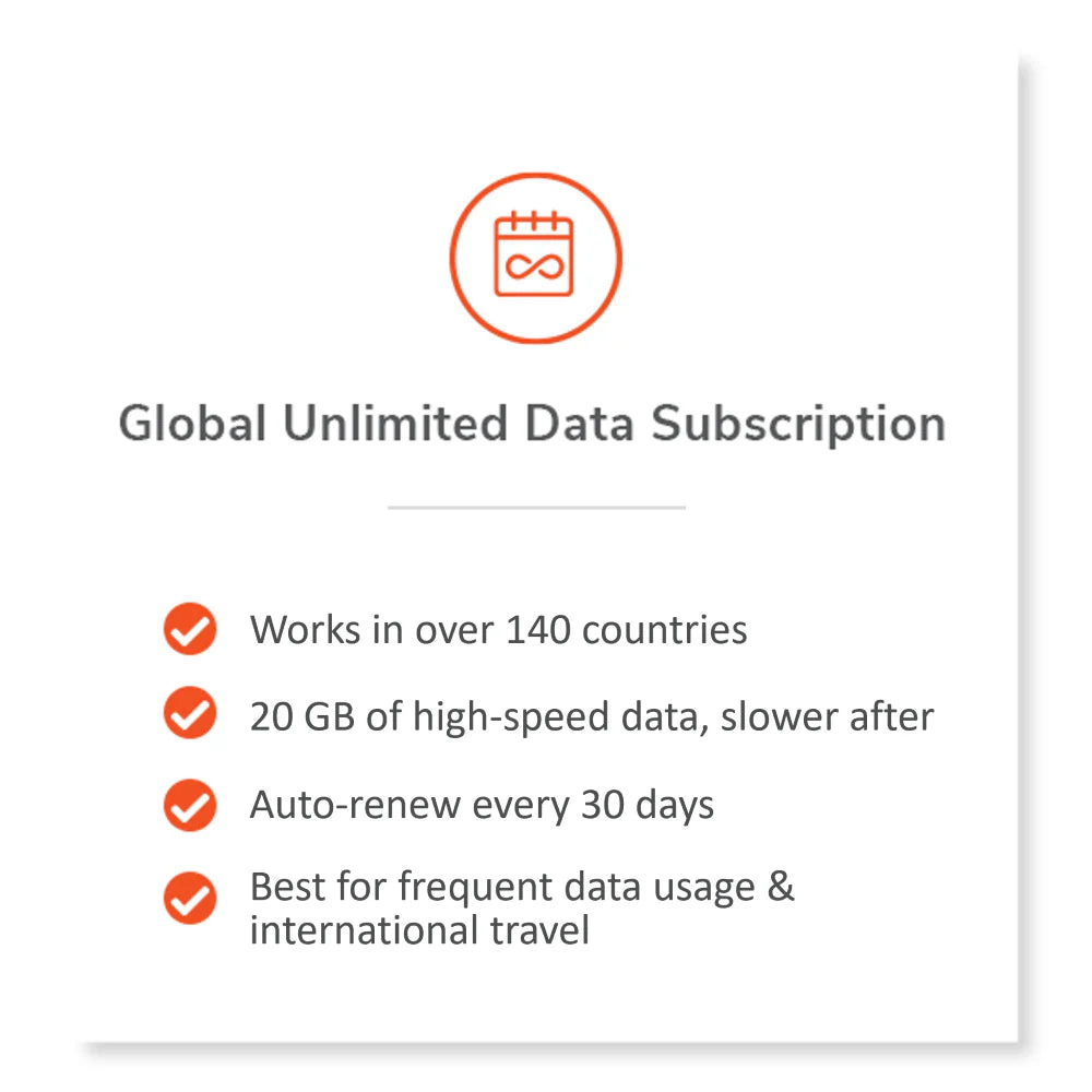 Global Unlimited Wi-Fi Plans