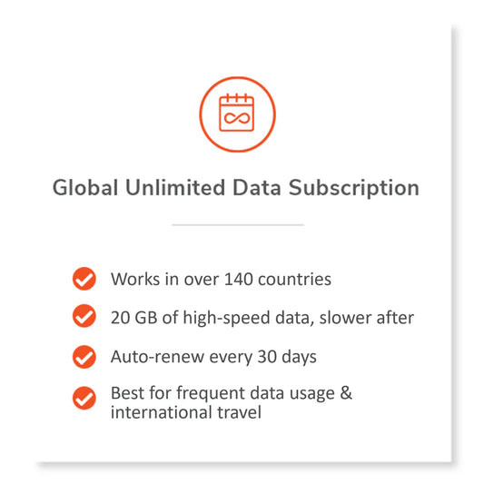 Global Unlimited Wi-Fi Plans